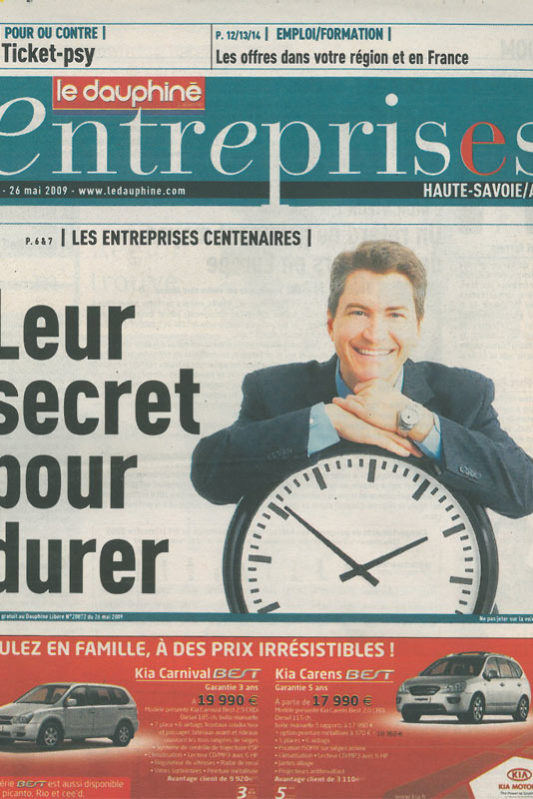 Dauphiné Entreprise – Mai 2009 Dauphiné Entreprise - Mai 2009
