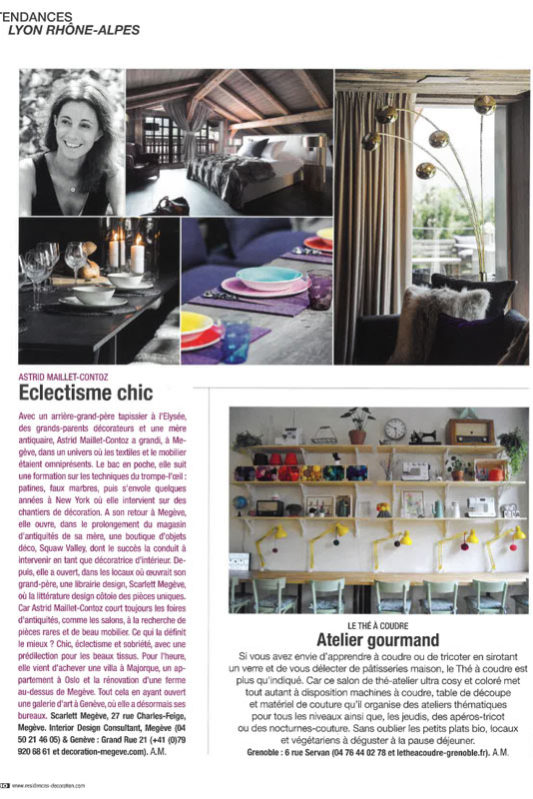 Résidences Décoration – Oct Nov 2018 Résidences Décoration - Oct Nov 2018