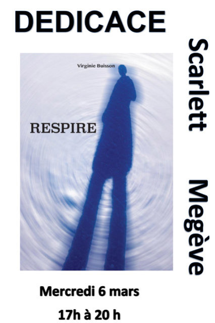 Dédicace - Respire - Virginie Buisson