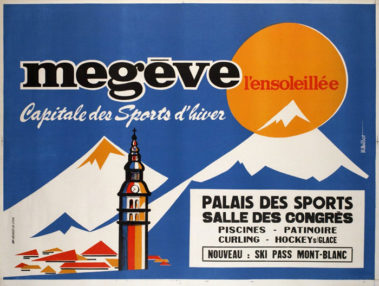 Affiche Megève